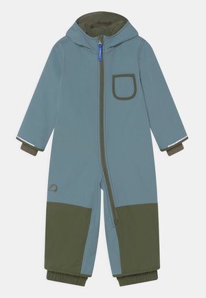PIKKU WINTER EKO UNISEX - Skioverall / Skidragter - smoke blue/ bronze green