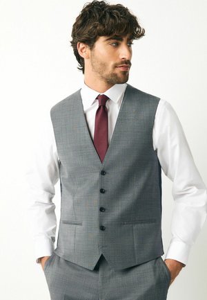 REGULAR FIT - SIGNATURE CERUTTI ITALIAN - Anzugweste - grey