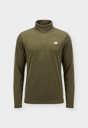 New Balance, SPORT 1/4 ZIP - Μπλούζα με μακριά μανίκια - wakame