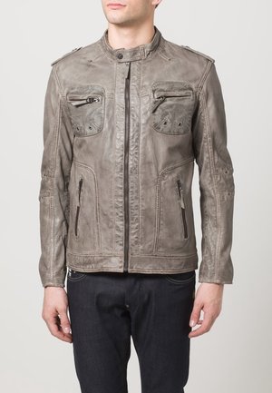 Leren jas - stone