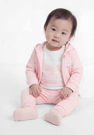 BOSS Kidswear BABY TROUSERS CARDIGAN SET - Μπλουζάκι με στάμπα - festival bloom