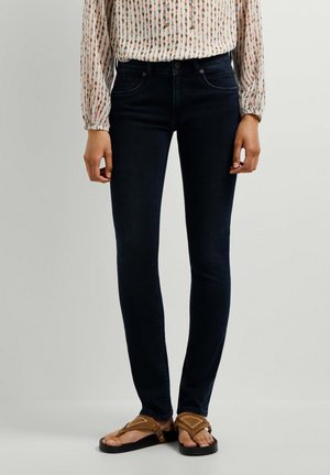 Pepe Jeans, SLIM JEANS LW BROOKE - Slim fit jeans - faded blue black tencel blend