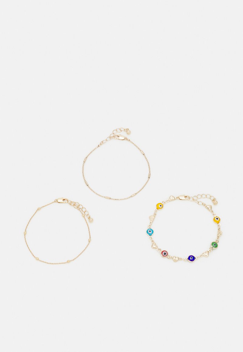 Damen Halsketten | Pieces PCTULLI BRACELET 3 PACK Armband gold-coloured/offwhite - LE53802 Damen Halsketten | Pieces PCTULLI BRACELET 3 PACK Armband gold-coloured/offwhite - LE53802
