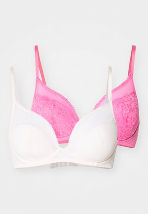 DORINA, NORISSA 2 PACK - Bøjle-bh - pink/beige