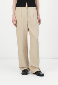 Samsøe Samsøe - TOVE TROUSERS - Bukse - beige Miniatyrbilde 1