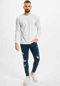 2Y Premium MARKUS  - Pieguloša piegriezuma džinsi - blue