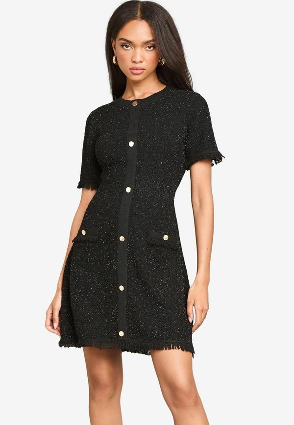 PETITE FIT - BOUCLE - Strickkleid