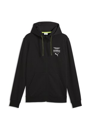 ASTON MARTIN ARAMCO TEAM ESSENTIALS HOODIE - Sweatjakke - black