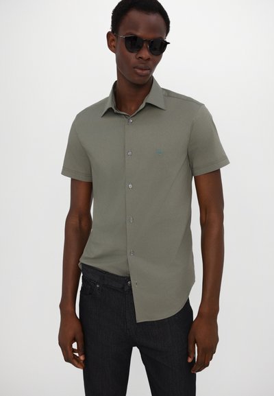 Emporio Armani SHIRT - Marškiniai - mulled basil
