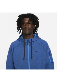 Nike Performance Camisola com fecho - blue void heather/game royal/black