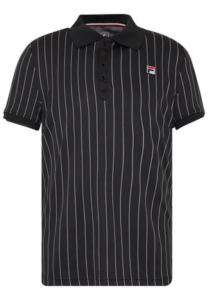 Fila, STRIPES - Poloshirt - black/white