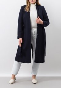 CHRISTINA - Klassikaline mantel - navy blue