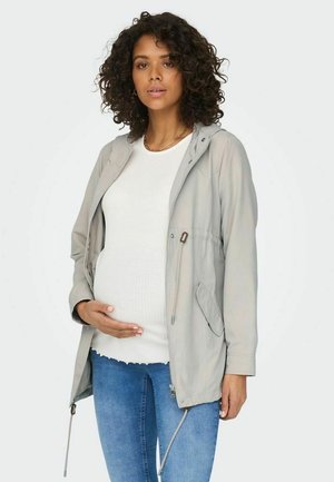 ONLY MATERNITY ÜBERGANGS - Parka - silver lining