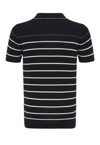 Felix Hardy KNIT SHORT SLEEVE POLO - Polo - black