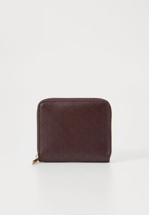 EMBLEM SQUARE ZIP AROUND - Wallet - fudge