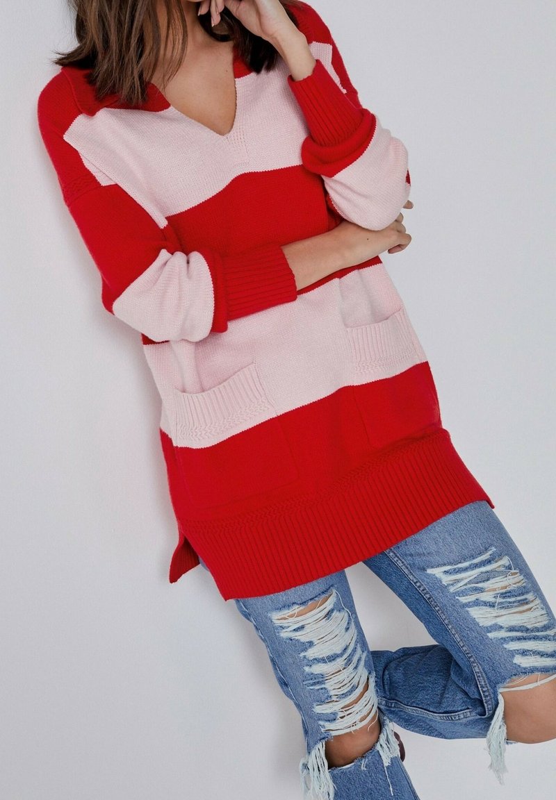 Next Pullover - red