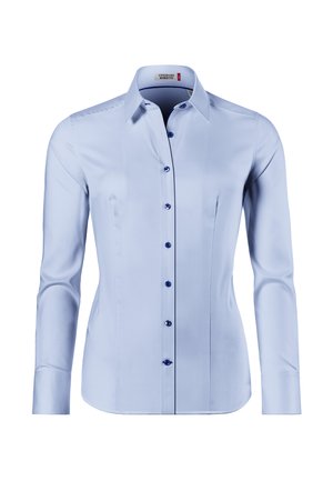 Overhemdblouse - eisblau