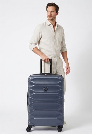 Delsey Paris, METEOR 4 ROLLEN TROLLEY L 78 CM MIT DEHNFALTE UNISEX - Valise - ocean blue