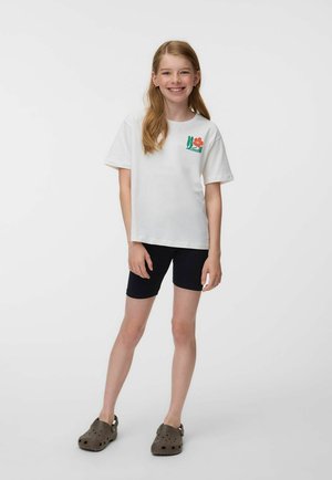 VERO MODA Girl, TOP VMMARIANE T-SHIRT - T-shirts print - snow white