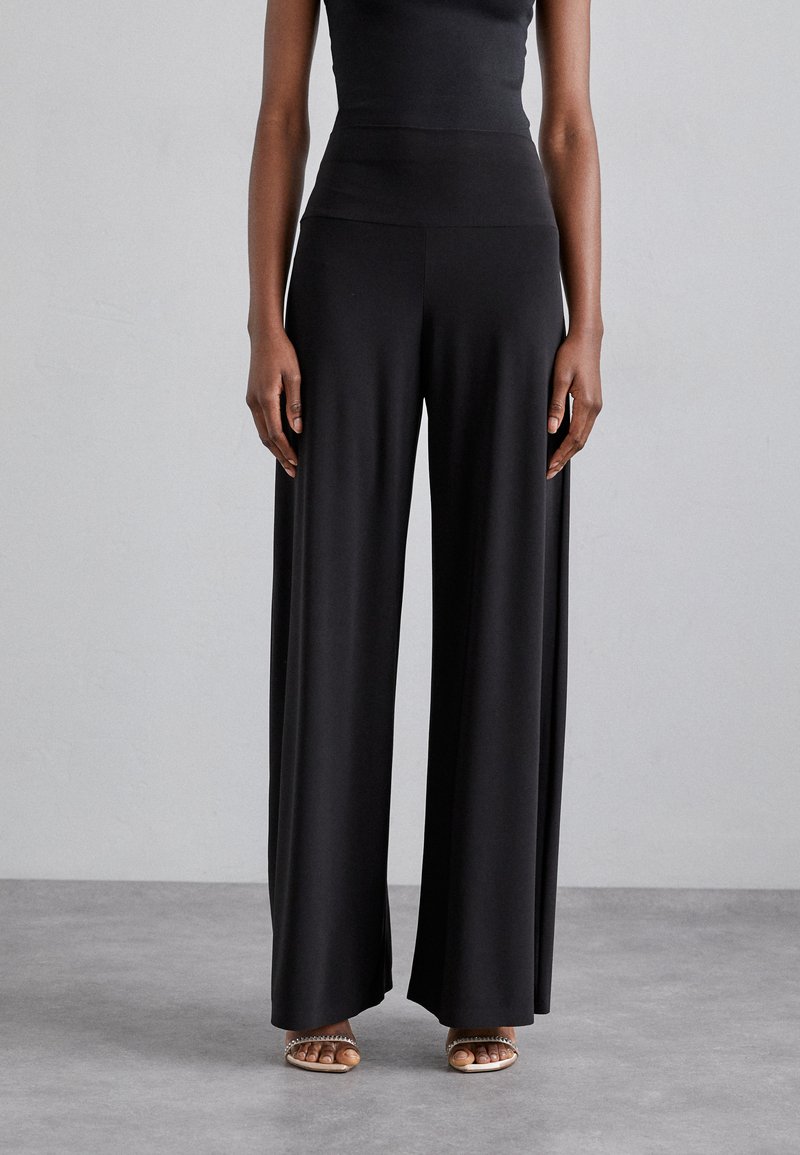 Norma Kamali ELEPHANT PANT - Pantalon classique - black