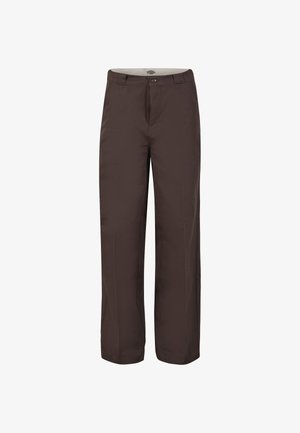 Dickies, 247 WIDE LEG PANT - Pantalon classique - dark brown