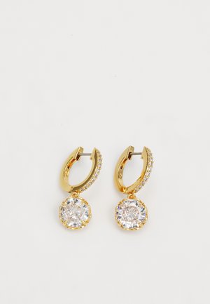 PAVE HUGGIES - Earrings - gold-coloured