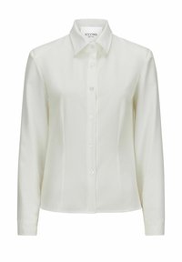 Nicowa MIT SCHULTERPOLSTER CAMIWA - Button-down blouse - weiß