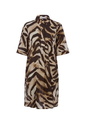Marie Lund, MARIE LUND KLEID - Blusenkleid - schoko taupe