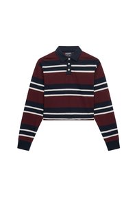 Unselected, port red ecru stripe
