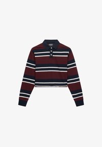 Unselected, port red ecru stripe