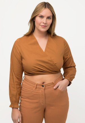 Ulla Popken Bluse - brown