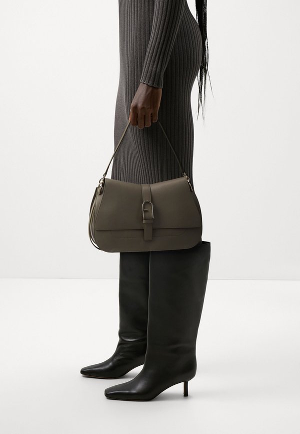 FLOW TOP HANDLE - Handbag - sage