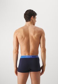 Lacoste 3 PACK - Boksarice - navy blue/peppermint/hydro