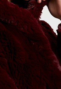 VILA Klassisk frakke - dark red