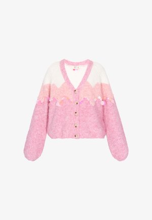 IZIA, IZIA CARDIGAN - Vest - offwhite pink