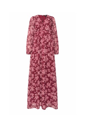 Long Tall Sally, TALL FLORAL DRESSES - Maxi-jurk - dark red