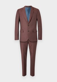 TAILORED FIT BUTTON - Suit - brown