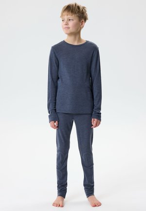 TWO SOON MERINO WOOL LEGGING BASE LAYER - Lange underbukser - ombre blue