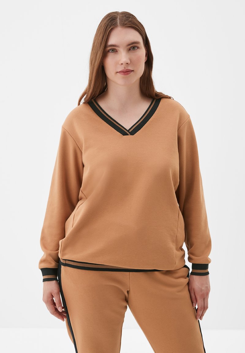 Triangle Sweatshirt - zimt