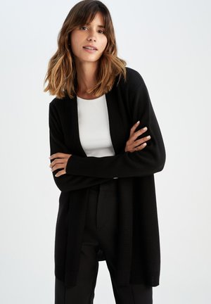 REGULAR FIT - Vest - black