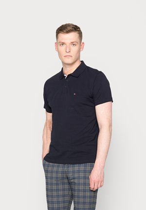 CONTRAST PLACKET REGULAR - Polo - desert sky