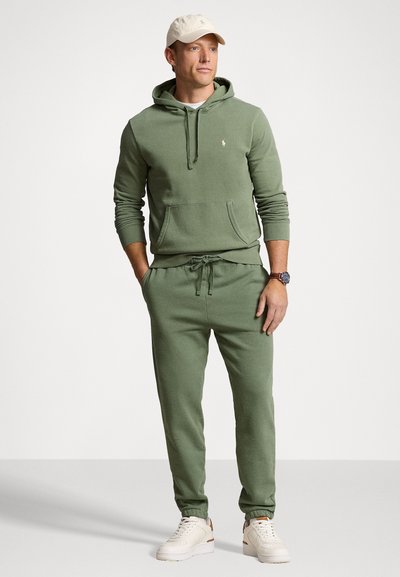 Polo Ralph Lauren LOOPBACK FLEECE HOODIE - Hanorac - cargo green