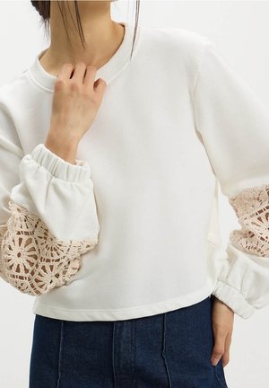 Calliope, Sweatshirt - white