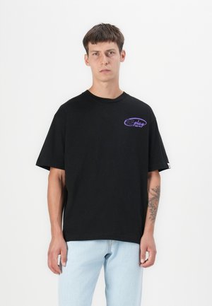CHEST PRINT - T-shirt con stampa - black