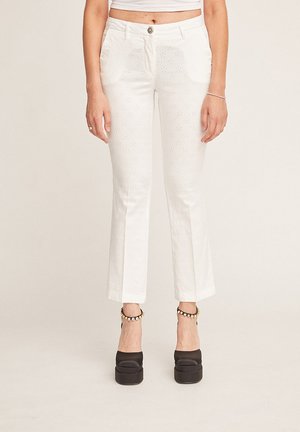 PINOCCHIETTO MACRI  MATELASSE - Pantaloni - white