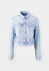 CROPPED 90S JACKET - Džinsinis švarkelis - denim light