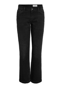 NMNILA WIDE  - Wide leg - black denim