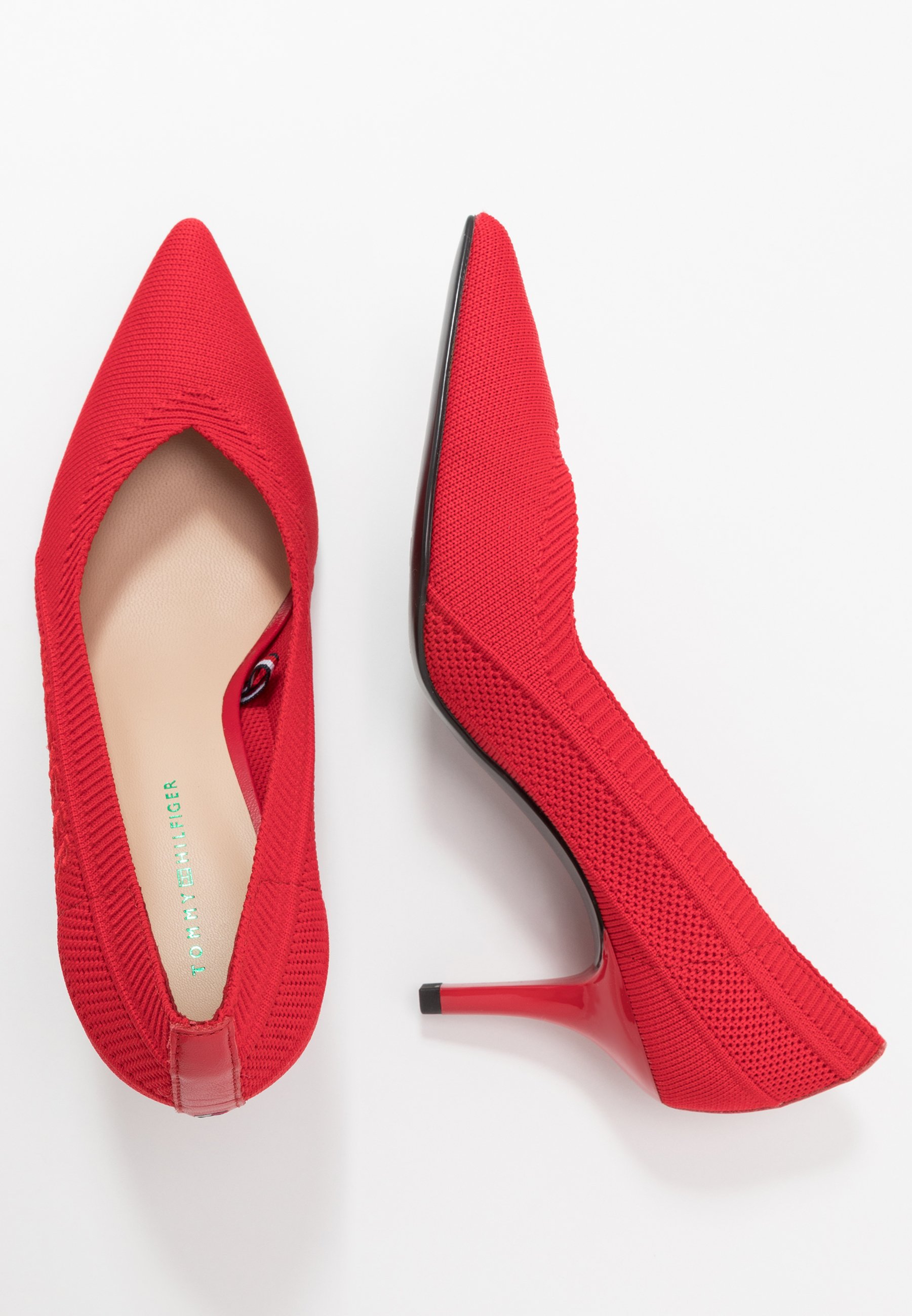 tommy hilfiger red heels