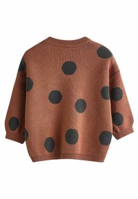 Next SET - REGULAR FIT - Trui - tan brown spot