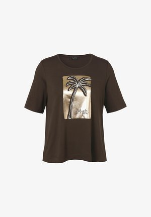 Via Appia Due, T-SHIRT - T-Shirt print - dunkelbraun